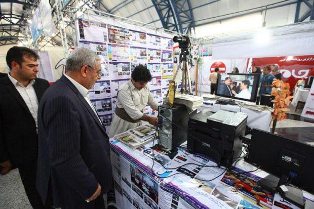 سانا و هاناخبر صاحب غرفه برتر نمایشگاه مطبوعات و خبرگزاری های آذربایجان غربی شدند